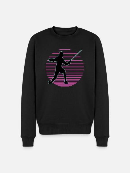Fencing Fencing Sport Fencing - Men's Premium Organic Jumper - black