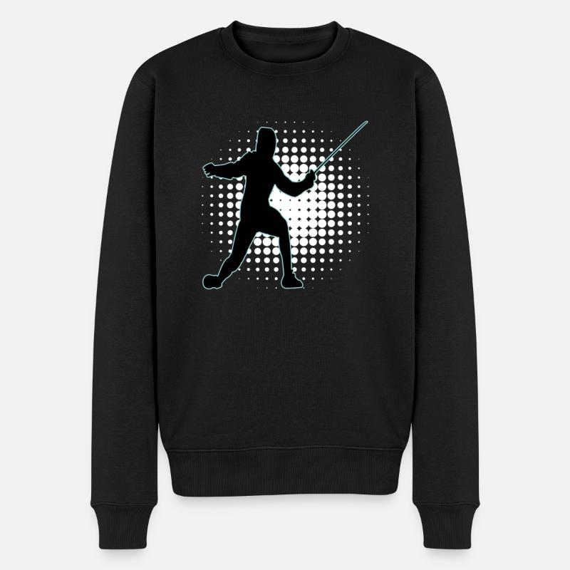 Escrime Escrime Escrime sportive - Pull Premium bio Homme - noir