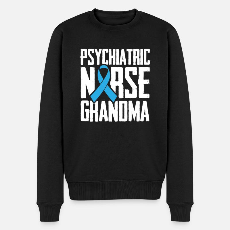 Infirmier - Pull Premium bio Homme - noir