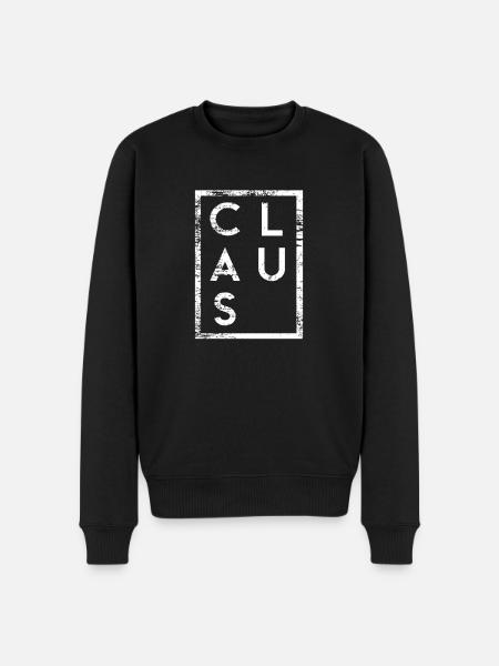 Claus Minimalism - Men's Premium Organic Jumper - black