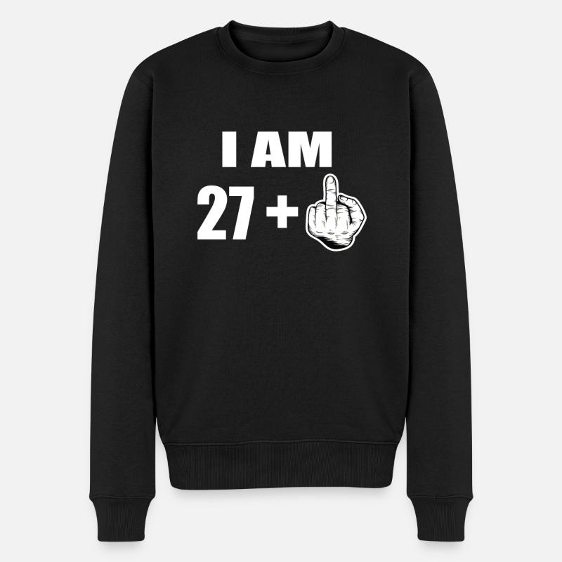 28e anniversaire - Pull Premium bio Homme - noir