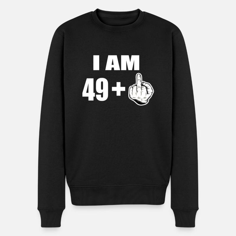 50e anniversaire - Pull Premium bio Homme - noir