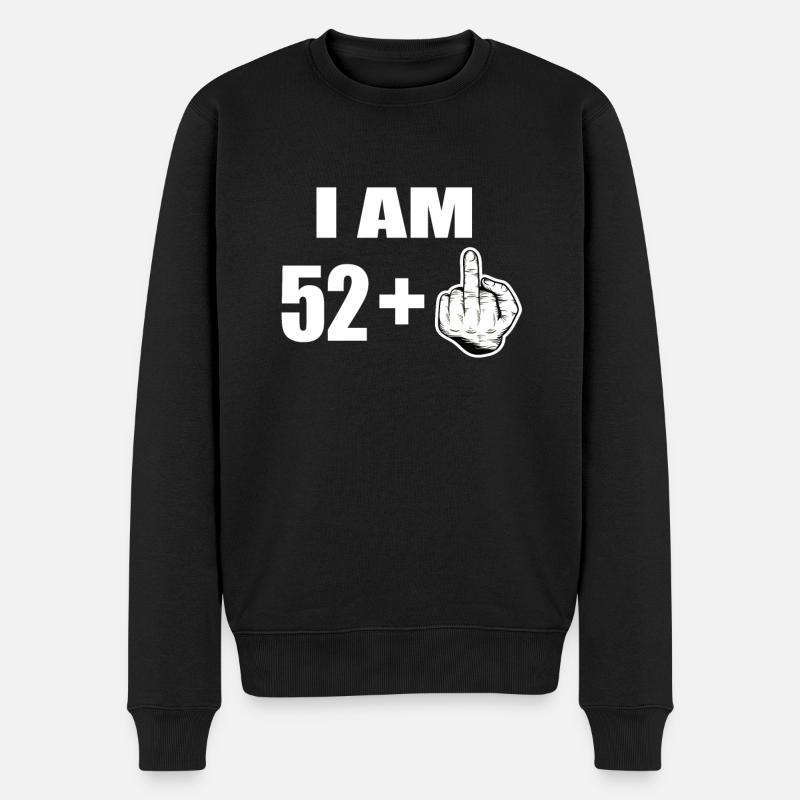53e anniversaire - Pull Premium bio Homme - noir