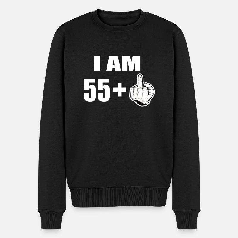 56e anniversaire - Pull Premium bio Homme - noir