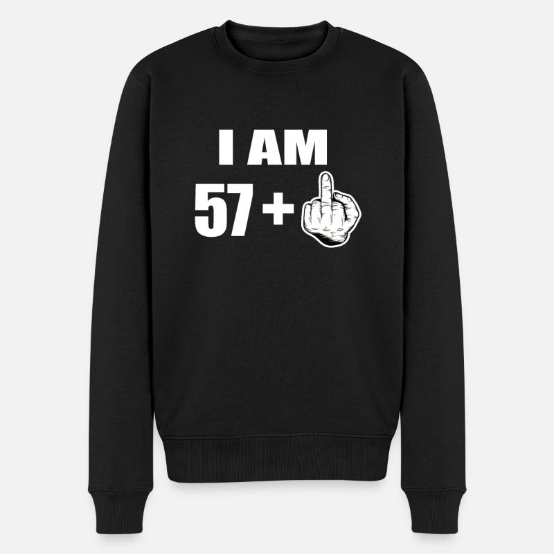 58e anniversaire - Pull Premium bio Homme - noir
