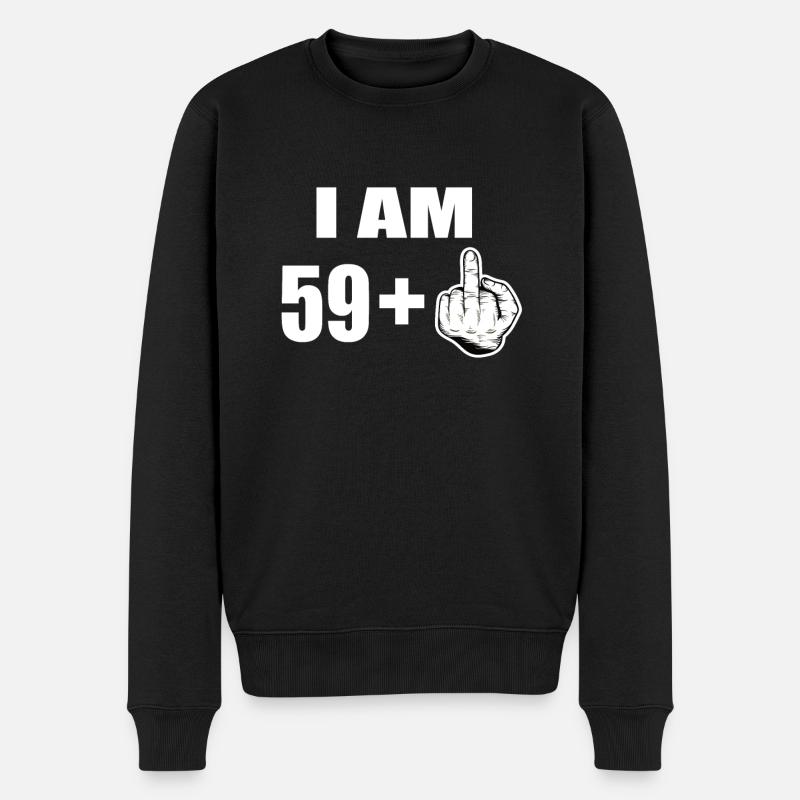 60e anniversaire - Pull Premium bio Homme - noir