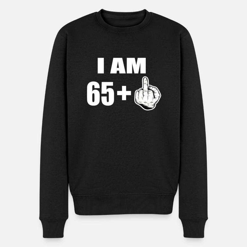 66e anniversaire - Pull Premium bio Homme - noir