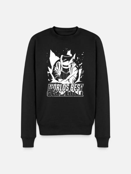 Blacksmith Metal Worker Locksmith - Men's Premium Organic Jumper - black