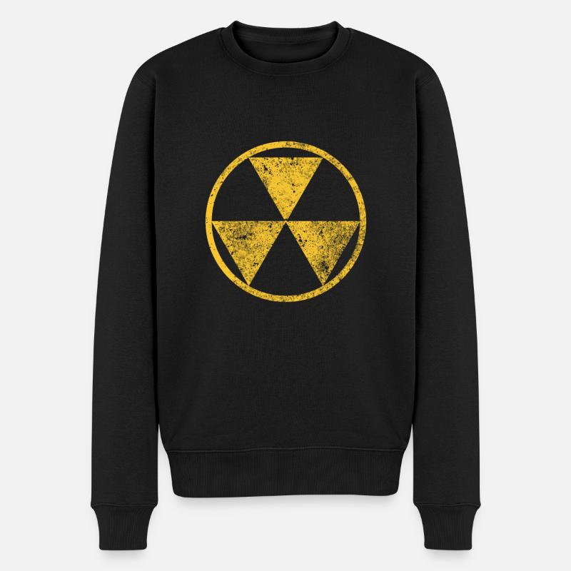 Physics Phyiker Nuclear Physics - Men's Premium Organic Jumper - black