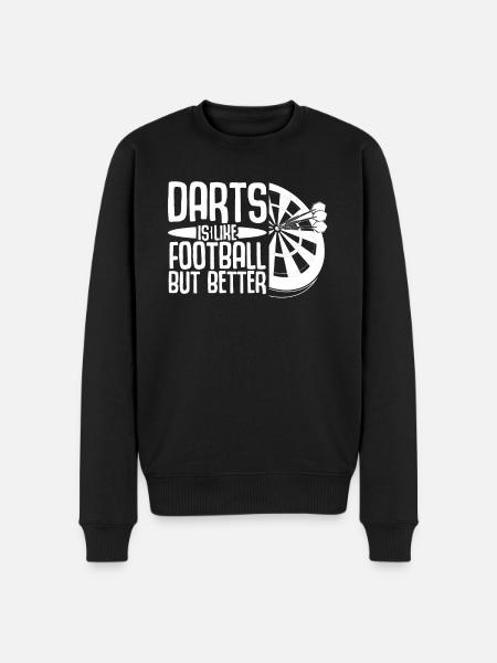 Fléchettes Dartboard Dart - Pull Premium bio Homme - noir