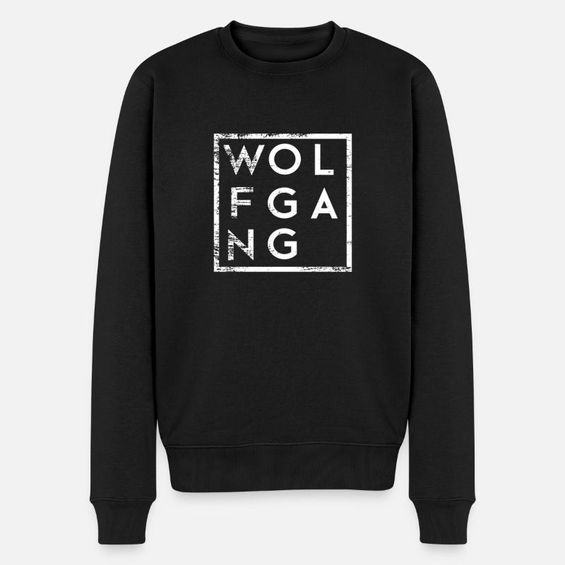Wolfgang Minimalisme - Pull Premium bio Homme - noir