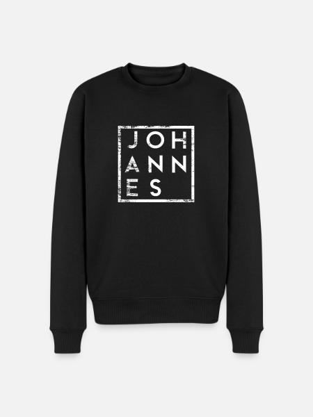 Johannes Minimalism - Men's Premium Organic Jumper - black