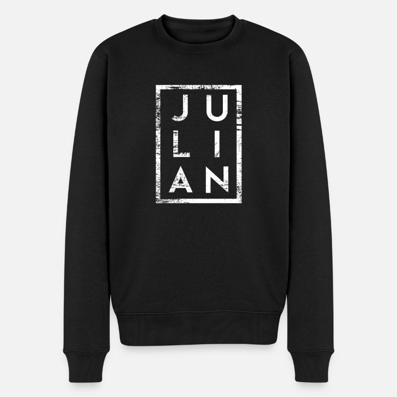 Minimalisme julien - Pull Premium bio Homme - noir