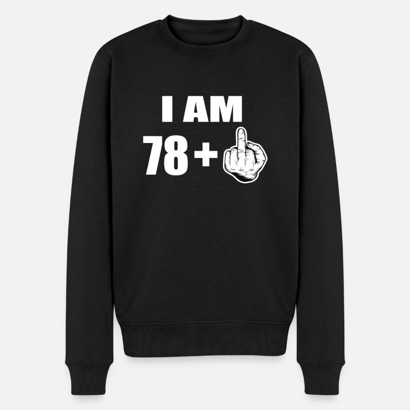 79e anniversaire - Pull Premium bio Homme - noir