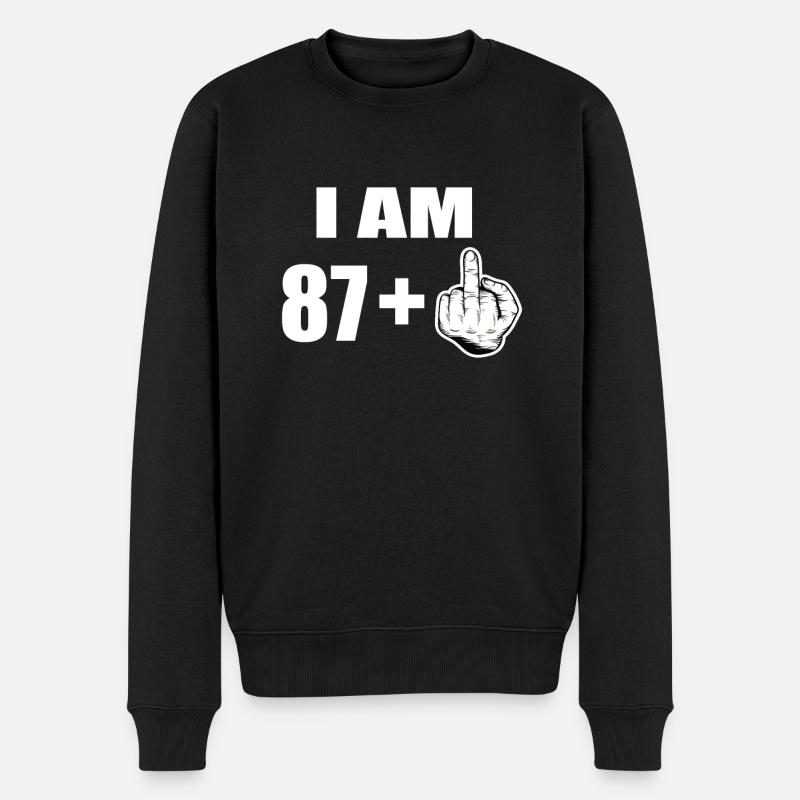 88e anniversaire - Pull Premium bio Homme - noir