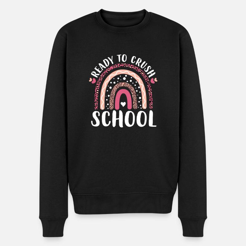 Ready To Crush School - Pull Premium bio Homme - noir