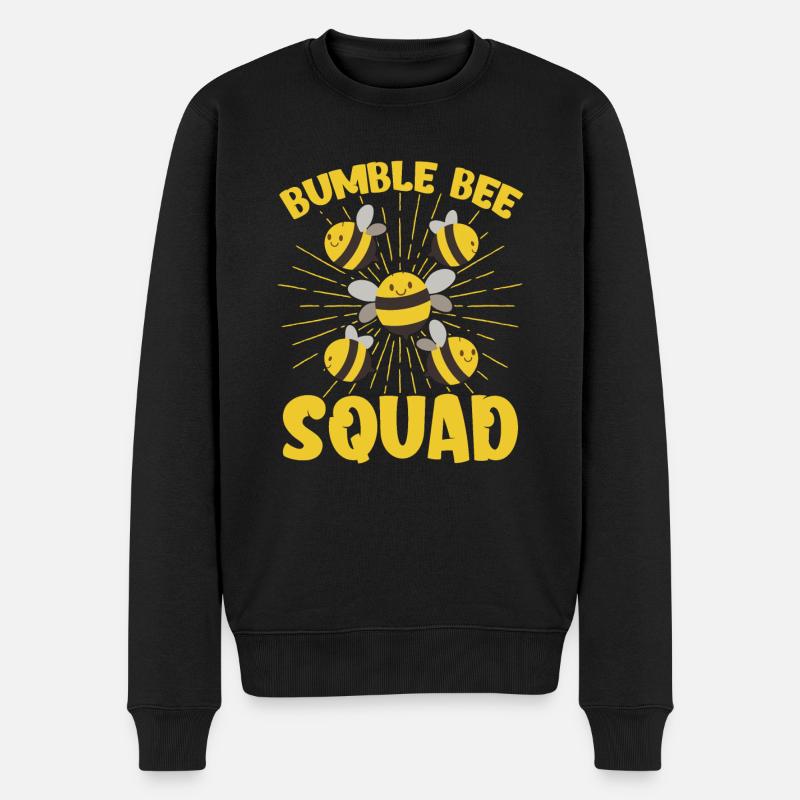 Escouade des abeilles - Pull Premium bio Homme - noir