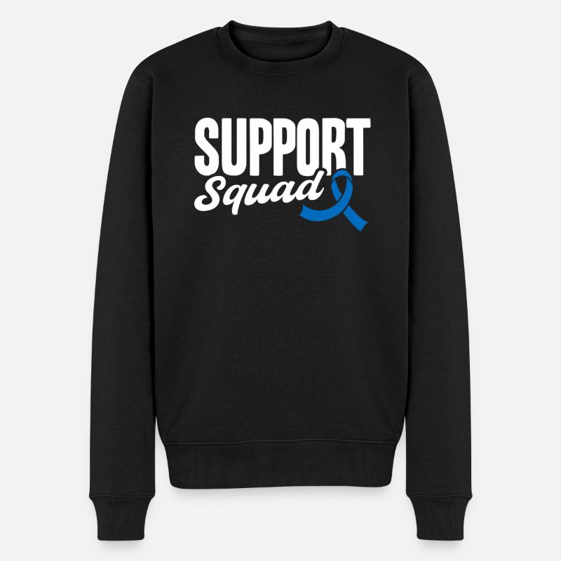 Équipe de soutien - Pull Premium bio Homme - noir