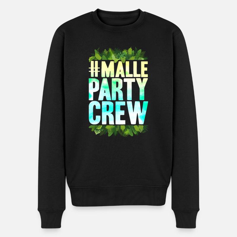 Majorque Party Crew - Pull Premium bio Homme - noir