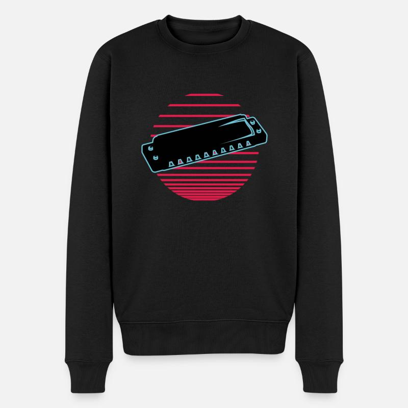Harmonica - Pull Premium bio Homme - noir