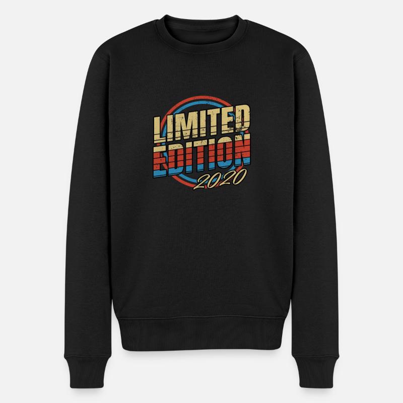 Edition Limitée Millésime 2020 - Pull Premium bio Homme - noir
