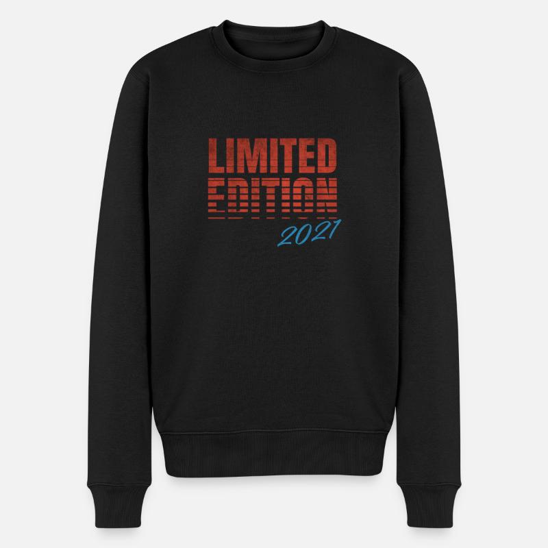 Édition Limitée Millésime 2021 - Pull Premium bio Homme - noir