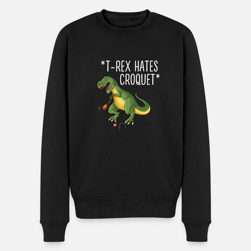 Croquet - Pull Premium bio Homme - noir