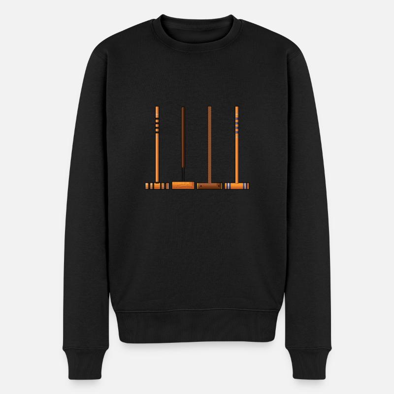 Croquet - Pull Premium bio Homme - noir
