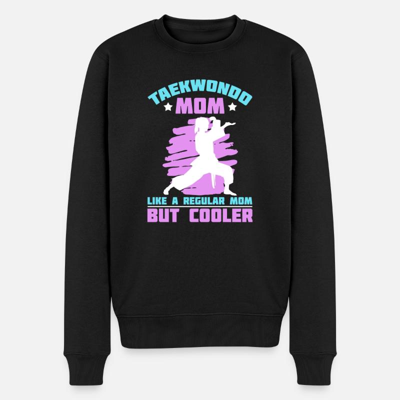 Taekwondo Mama - Pull Premium bio Homme - noir