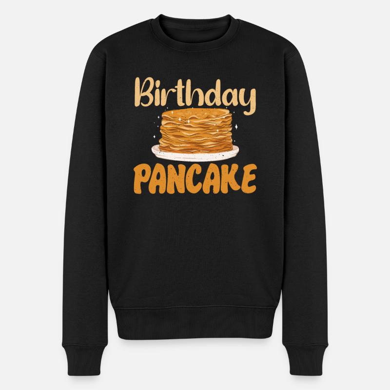 Pancake Lover Cadeau - Pull Premium bio Homme - noir