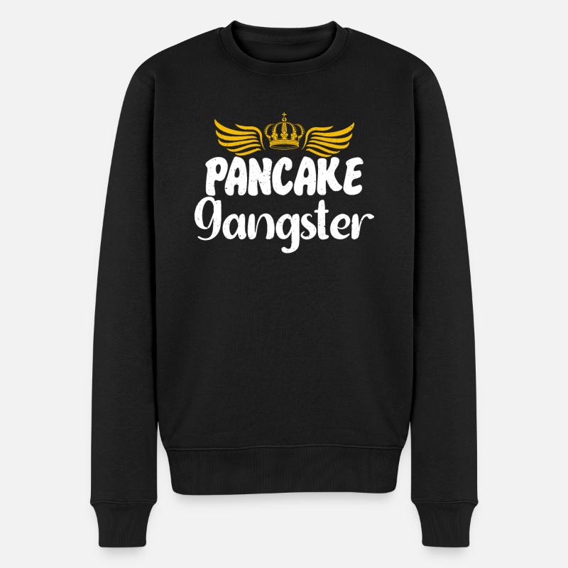 Pancake Lover Cadeau - Pull Premium bio Homme - noir