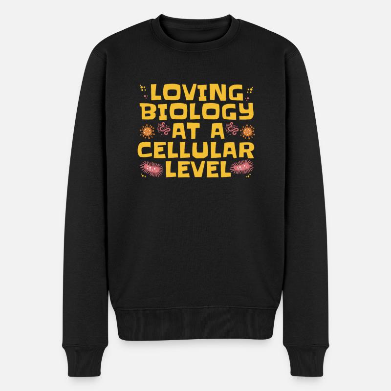 Biologie Biologiste Cellules Biologiste moléculaire - Pull Premium bio Homme - noir