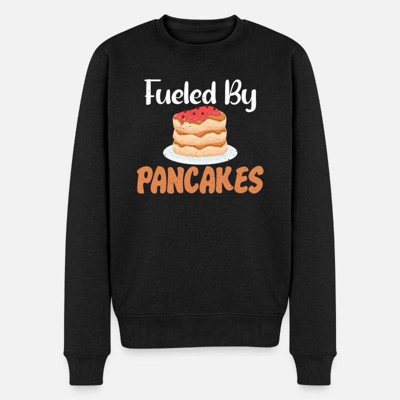 Pancake Lover Cadeau - Pull Premium bio Homme - noir