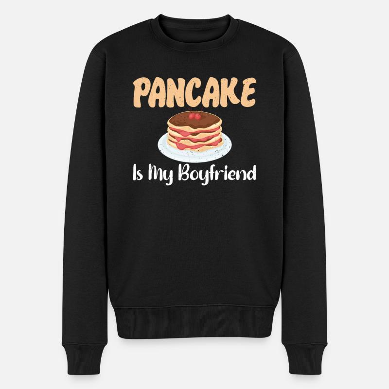 Pancake Lover Cadeau - Pull Premium bio Homme - noir