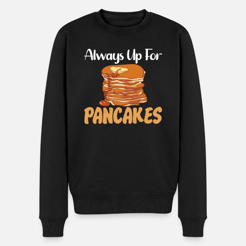Pancake Lover Cadeau - Pull Premium bio Homme - noir