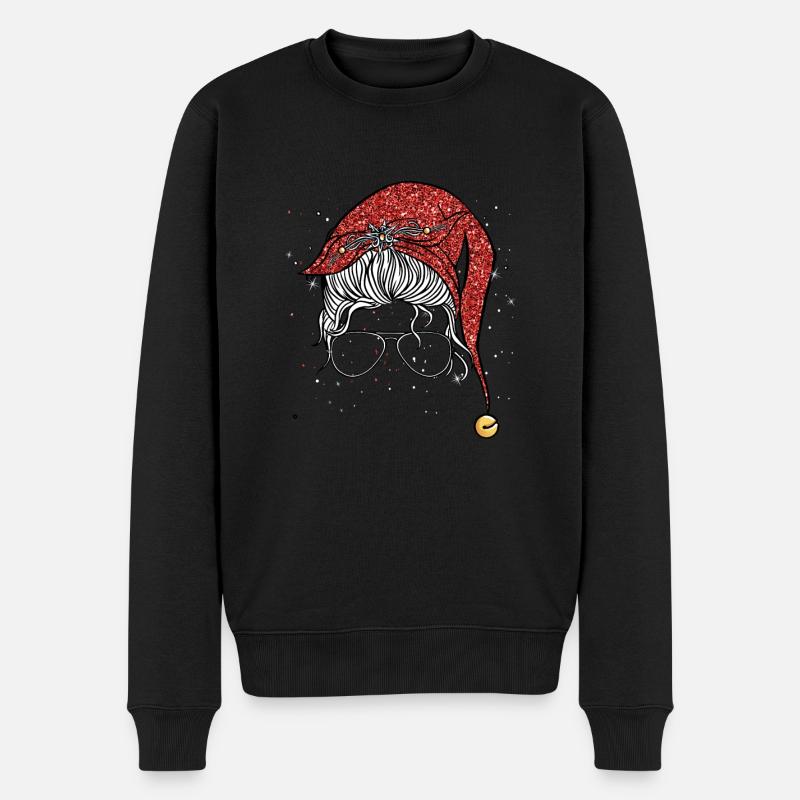 Joyeux Noël Noël Tenue d’Elfe - Pull Premium bio Homme - noir