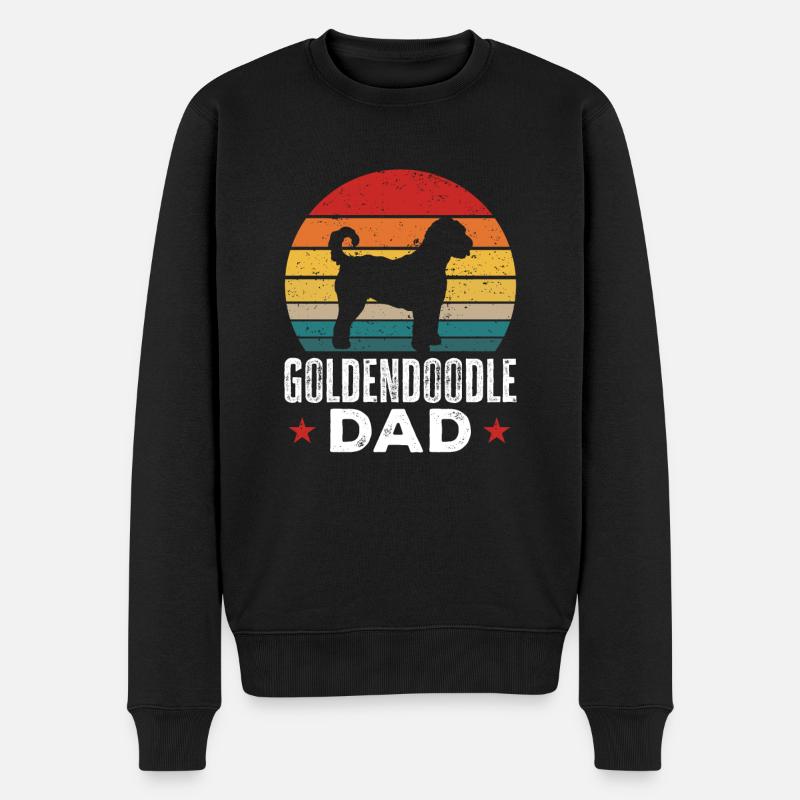 Goldendoodle Doodle Chien - Pull Premium bio Homme - noir