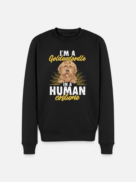 Goldendoodle Doodle Chien - Pull Premium bio Homme - noir