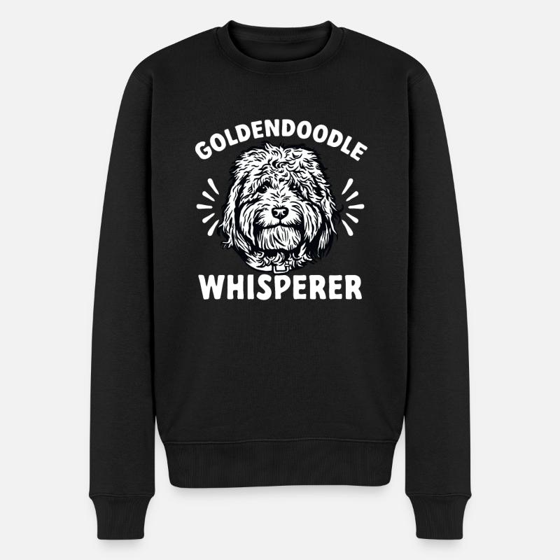 Goldendoodle Doodle Chien - Pull Premium bio Homme - noir