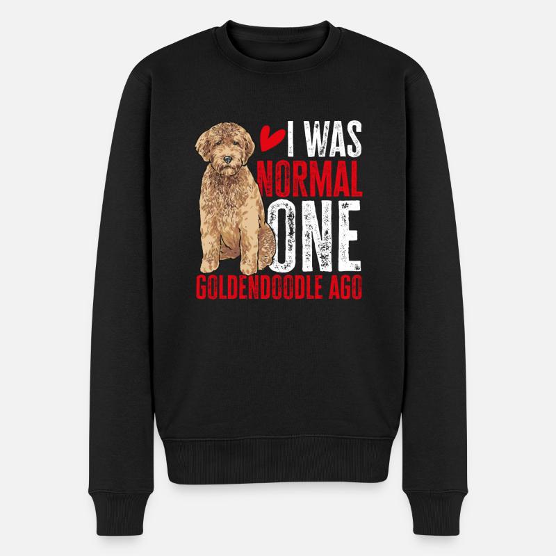 Goldendoodle Doodle Chien - Pull Premium bio Homme - noir