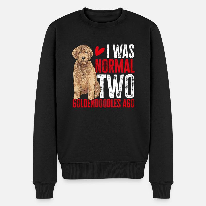Goldendoodle Doodle Chien - Pull Premium bio Homme - noir