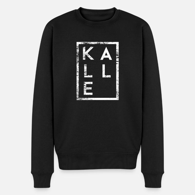 Kalle Minimalisme - Pull Premium bio Homme - noir