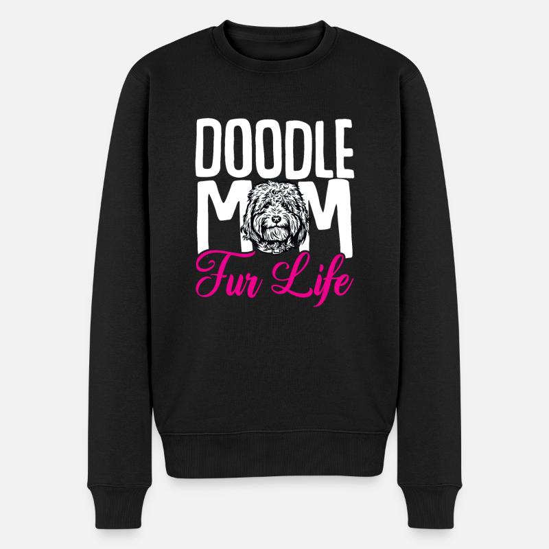 Goldendoodle Doodle Chien - Pull Premium bio Homme - noir