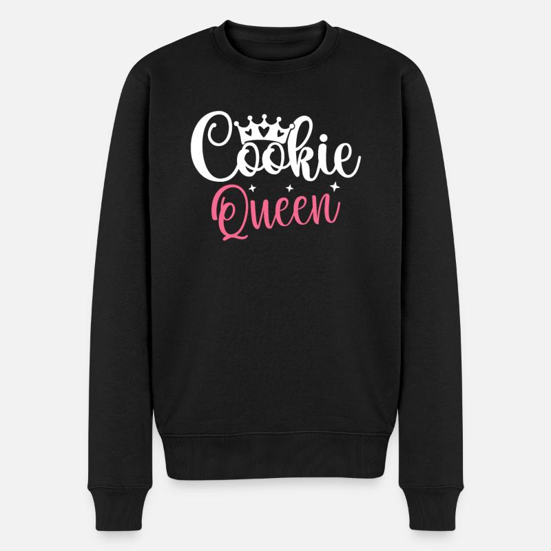 Cadeaux Cookie Lover - Pull Premium bio Homme - noir