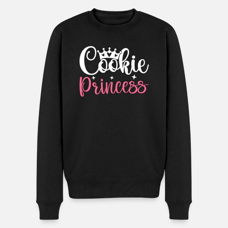 Cadeaux Cookie Lover - Pull Premium bio Homme - noir