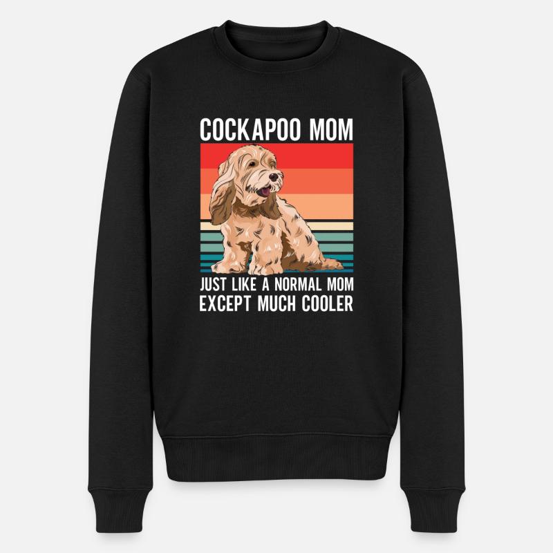 Cockapoo Chien - Pull Premium bio Homme - noir