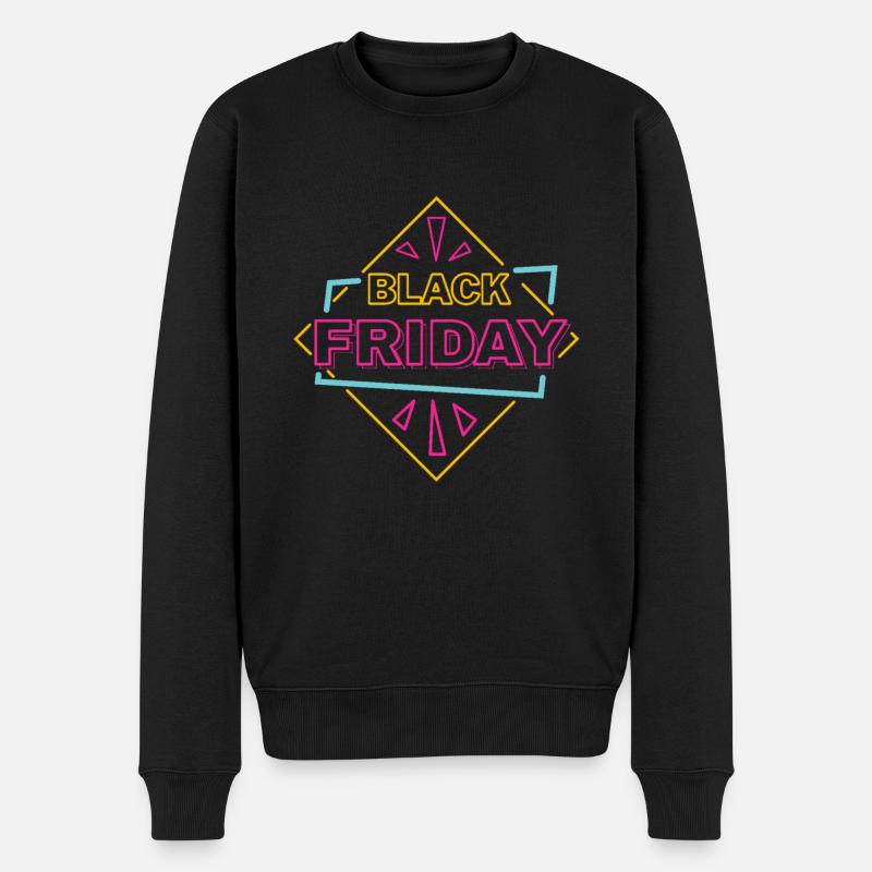 Black Friday - toujours l’heure du shopping - Pull Premium bio Homme - noir