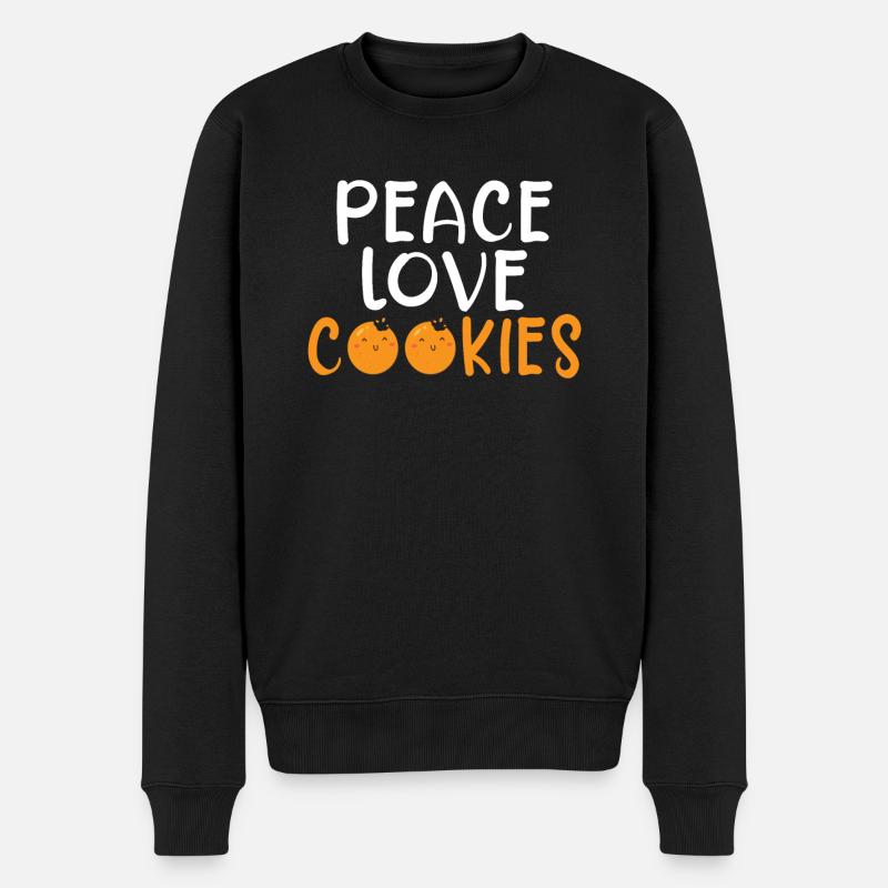 Cadeaux Cookie Lover - Pull Premium bio Homme - noir