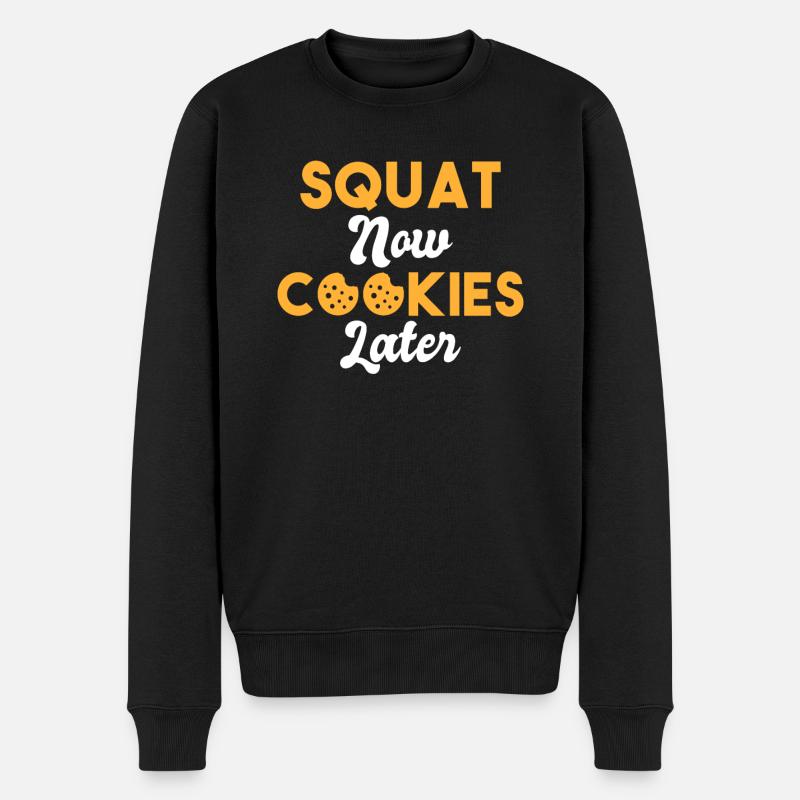 Cadeaux Cookie Lover - Pull Premium bio Homme - noir