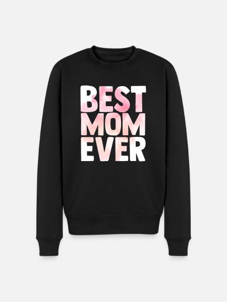 Best Mother Ever Mother's Day - Men's Premium Organic Jumper - black